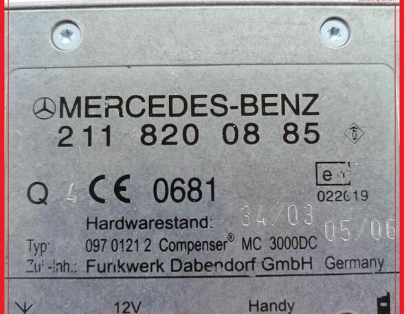 Steuergerät Antennenverstärker MERCEDES BENZ W164 ML 320 CDI 4MATIC 165 KW