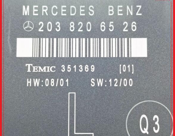 Steuergerät Tür H.L MERCEDES BENZ C-KLASSE W203 C180 95 KW
