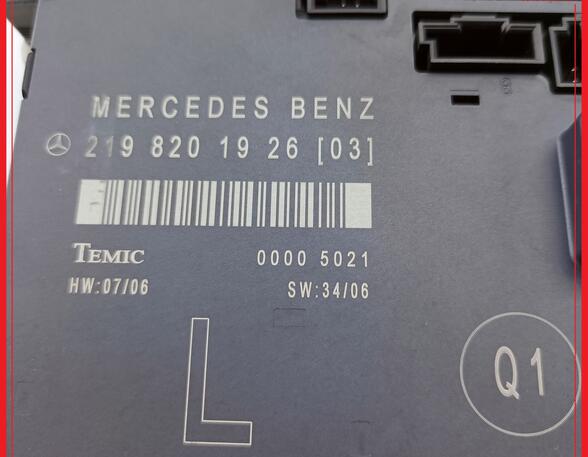 Controller MERCEDES-BENZ CLS (C219)
