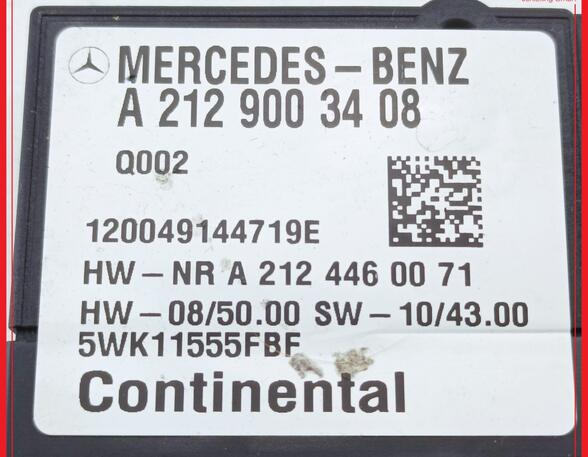 Controller MERCEDES-BENZ E-Klasse (W212)