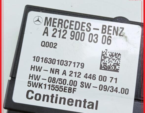 Steuergerät Kraftstoffpumpe MERCEDES BENZ E-KLASSE KOMBI S212 E250 CDI 150 KW