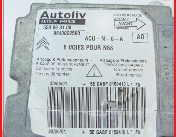 Steuergerät Airbag  CITROEN XSARA PICASSO (N68) 1.8 16V 85 KW