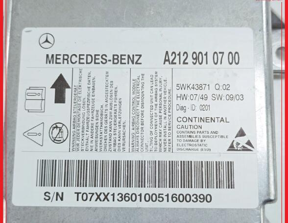 Regeleenheid airbag MERCEDES-BENZ E-Klasse T-Model (S212)