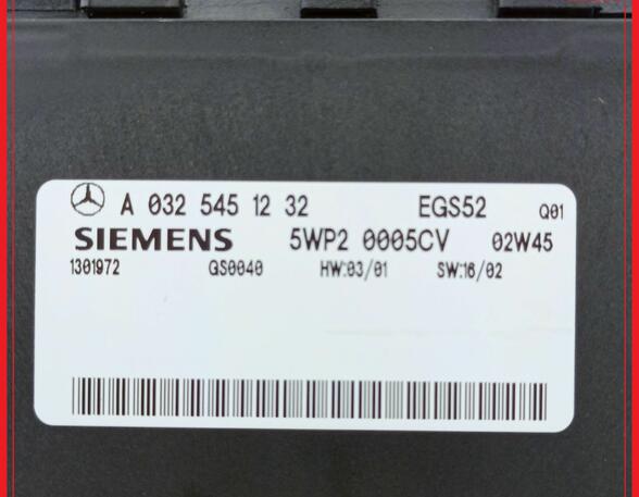 Steuergerät Automatikgetriebe  MERCEDES C-KLASSE W203 C200 KOMPRESSOR 120 KW