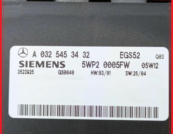 Steuergerät Automatikgetriebe  MERCEDES E-KLASSE KOMBI W211 E280 T CDI 130 KW