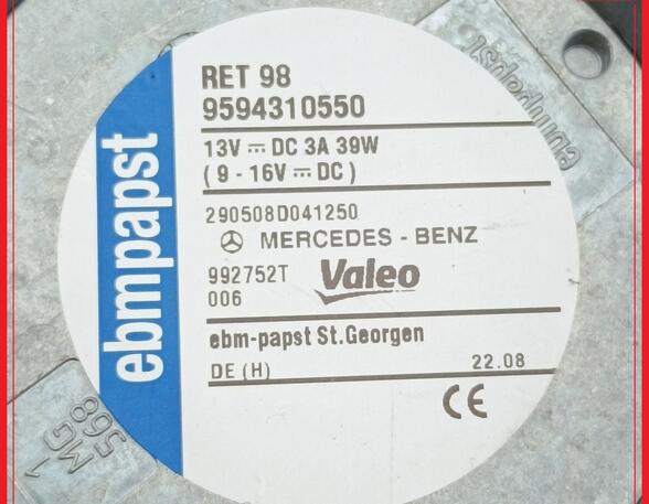 Elektrische motor interieurventilatie MERCEDES-BENZ C-Klasse (W204)