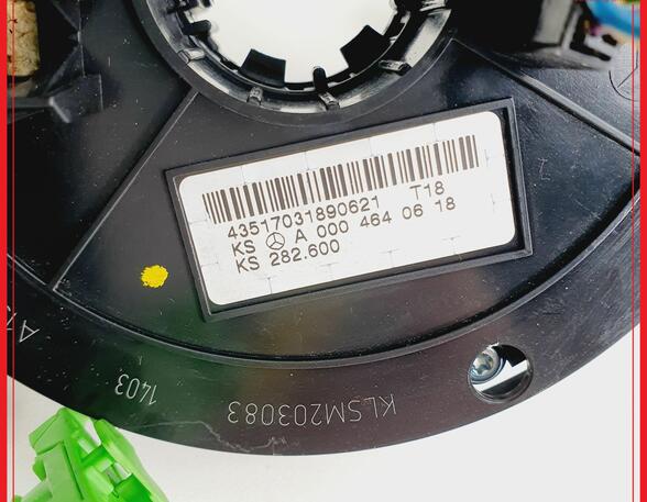 Airbag Kontakteinheit Schleifring Wickelfeder MERCEDES C-KLASSE KOMBI W203 220 CDI 105 KW