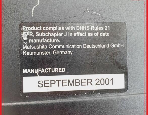 CD-changer AUDI A6 Avant (4B5)