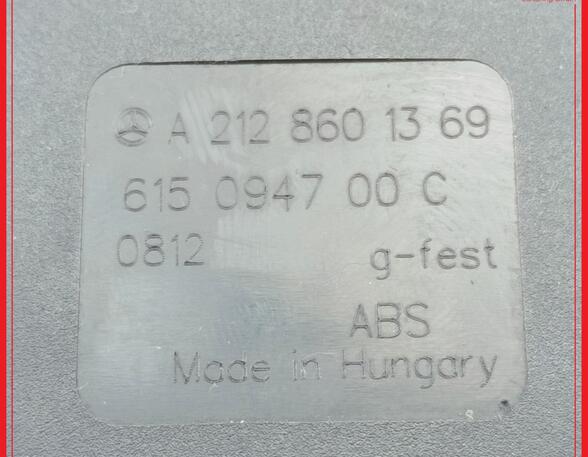 Buckle autogordel MERCEDES-BENZ E-Klasse (W212)
