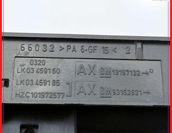 Schalter Fensterheber  OPEL ZAFIRA B (A05) 2.2 110 KW