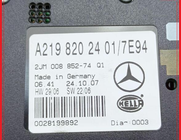 Sunroof Switch MERCEDES-BENZ CLS (C219)