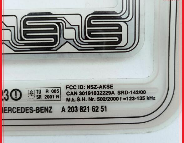 Regeleenheid stoel gebruikherkenning MERCEDES-BENZ C-Klasse Coupe (CL203)