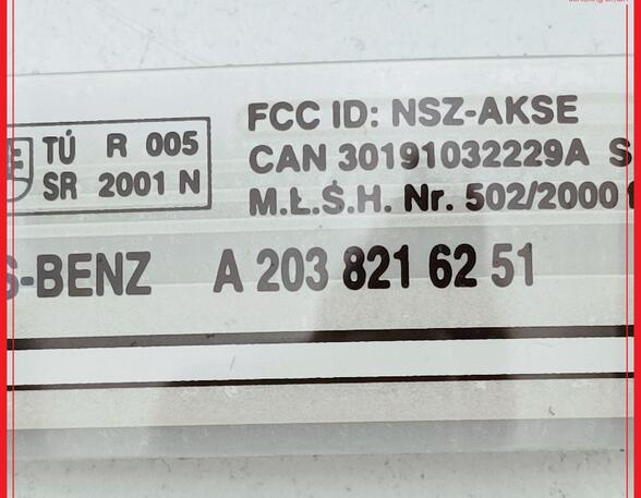 Seat Occupancy Control Unit MERCEDES-BENZ C-Klasse Coupe (CL203)