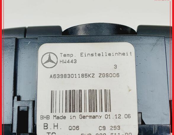 Air Conditioning Control Unit MERCEDES-BENZ Vito/Mixto Kasten (W639)