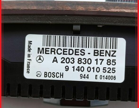 Air Conditioning Control Unit MERCEDES-BENZ C-Klasse Coupe (CL203)