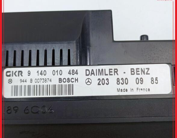 Bedieningselement airconditioning MERCEDES-BENZ C-Klasse T-Model (S203)