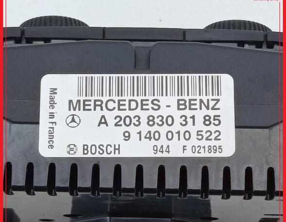 Bedieningselement airconditioning MERCEDES-BENZ C-Klasse (W203)