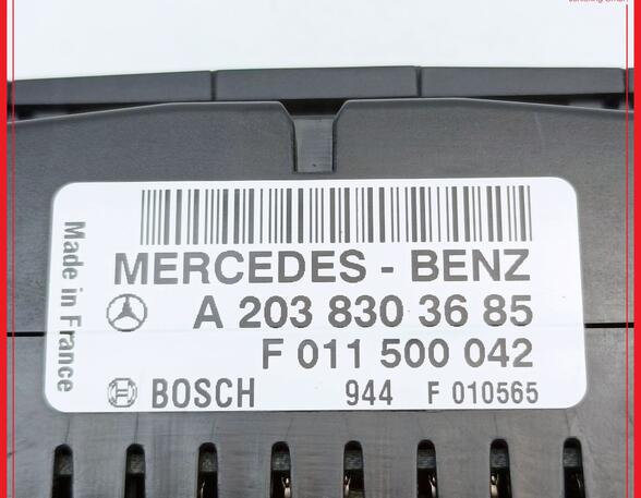 Bedieningselement airconditioning MERCEDES-BENZ C-Klasse Coupe (CL203)
