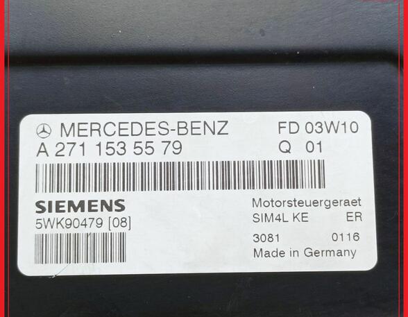 Engine Management Control Unit MERCEDES-BENZ C-Klasse T-Model (S203)