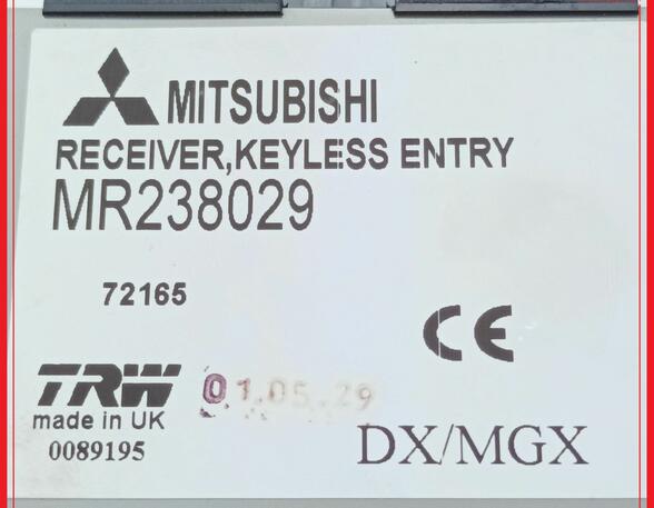 Steuergerät Zentralverriegelung  MITSUBISHI SPACE STAR (DG_A) 1.9 DI-D 75 KW