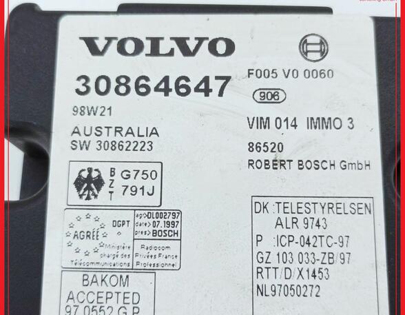 Steuergerät Zentralverriegelung  VOLVO V40 KOMBI (VW) 1.8 85 KW