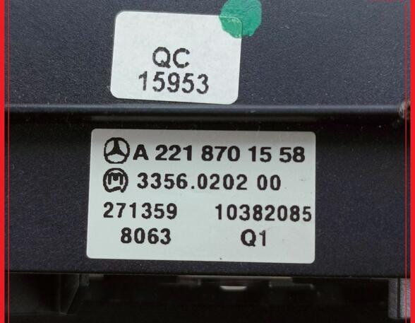 Schalter Schalterleiste ESP PDC MERCEDES BENZ S-KLASSE W221 S320 CDI 173 KW