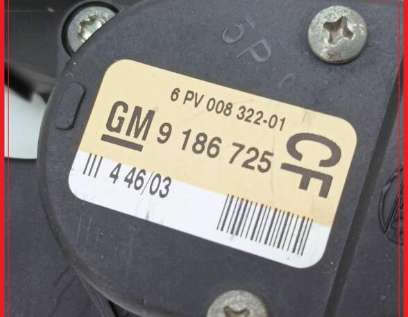 Gaspedal Gaspotenziometer  OPEL SIGNUM 3.0 V6 CDTI 130 KW