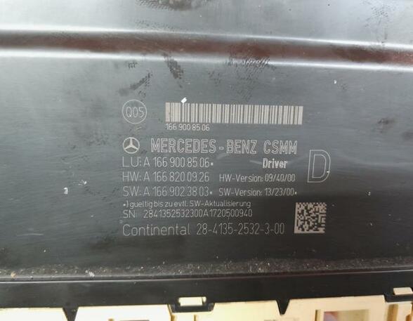 Regeleenheid Stoelverwarming MERCEDES-BENZ CLA Coupe (C117)