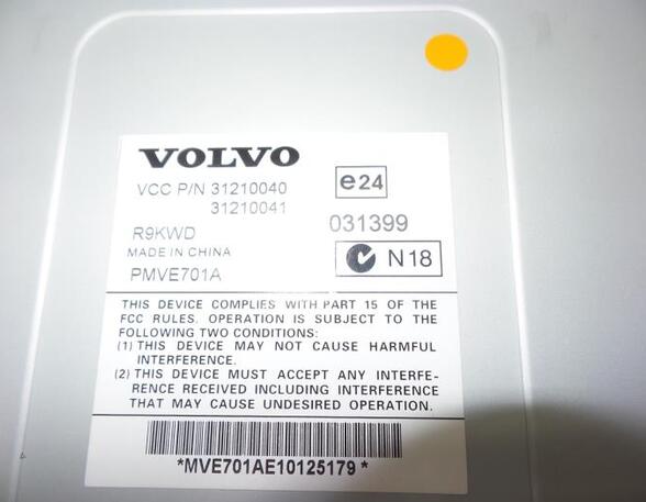 Audio Amplifier VOLVO C70 II Cabriolet (--)