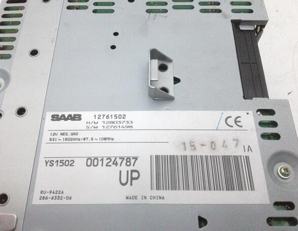 Audio Amplifier SAAB 9-3 Kombi (YS3F), SAAB 9-3 (D75, D79, E79, YS3F), SAAB 9-3 Cabriolet (YS3F)