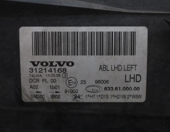 Headlight VOLVO V70 III (135)