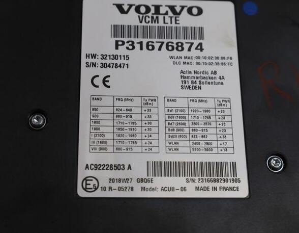 Controller VOLVO V60 II (225, 227)