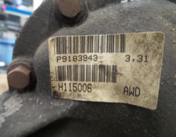 Rear Axle Gearbox / Differential VOLVO V70 I (875, 876)