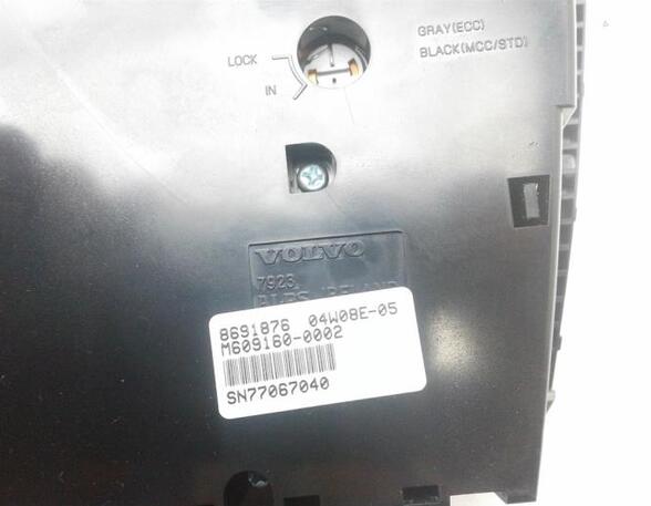 Heating & Ventilation Control Assembly VOLVO V70 II (SW)