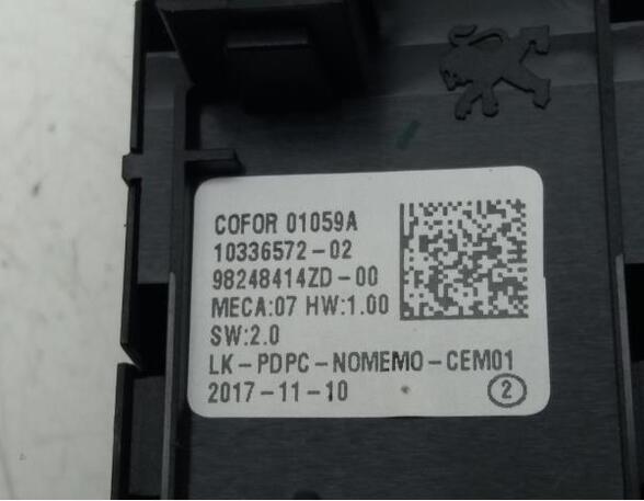P19156126 Schalter für Fensterheber OPEL Grandland X (A18) 98248414ZD