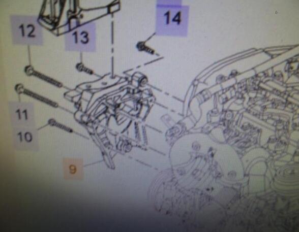Engine Mount Bracket SAAB 9-5 (YS3G)