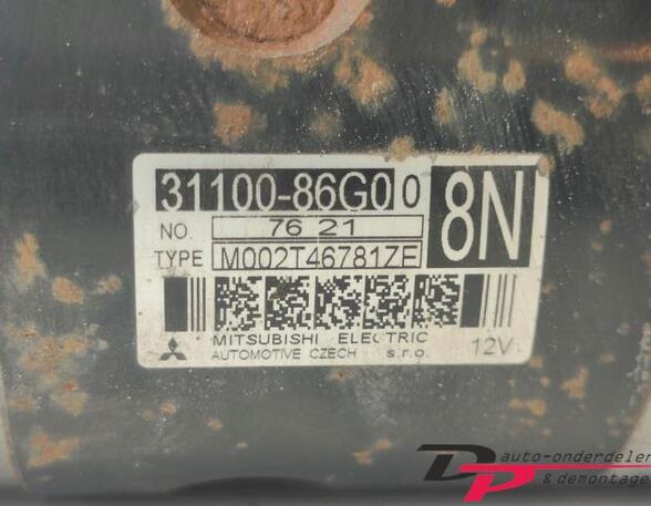 P20167796 Anlasser SUZUKI Swift III (EZ, MZ) M002T46781ZE