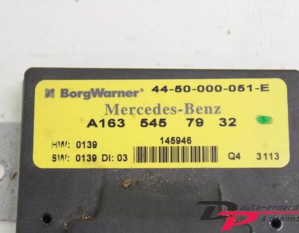 P15924888 Steuergerät Automatikgetriebe MERCEDES-BENZ M-Klasse (W163) A163545793