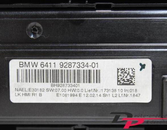 Heating & Ventilation Control Assembly BMW 1er (F20)