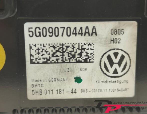 P19344353 Heizungsbetätigung (Konsole) VW Golf VII (5G) 5G0907044AA