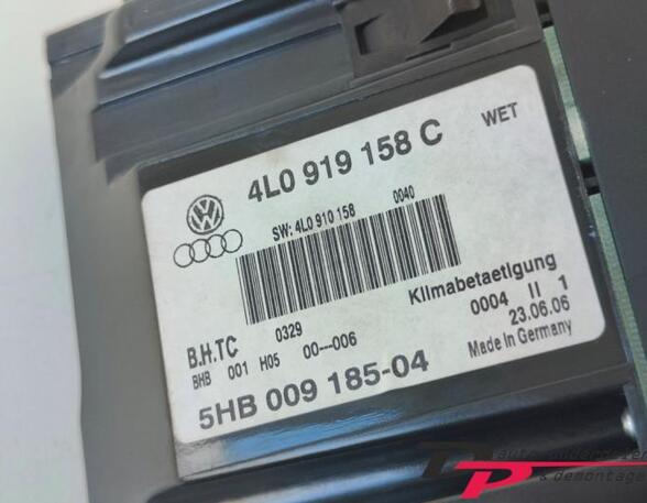 Heating & Ventilation Control Assembly AUDI Q7 (4LB), AUDI Q7 (4MB, 4MG)