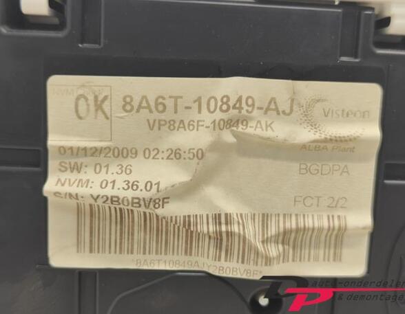Tachometer (Revolution Counter) FORD Fiesta VI (CB1, CCN)