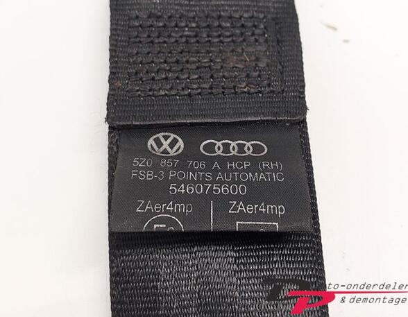 Safety Belts VW Fox Schrägheck (5Z1, 5Z3, 5Z4)