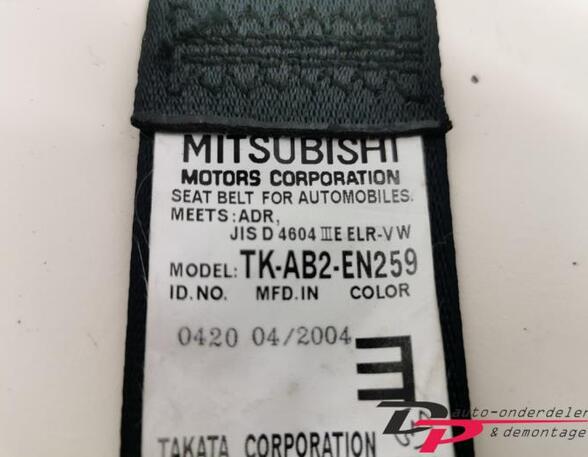 Safety Belts MITSUBISHI Outlander I (CU W)
