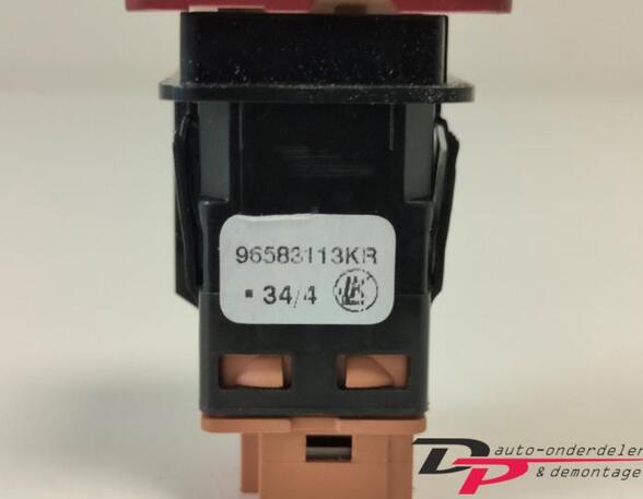 Hazard Warning Light Switch PEUGEOT Partner Kasten/Großraumlimousine (--)