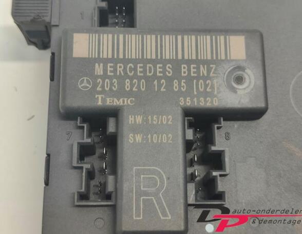 Central Locking System MERCEDES-BENZ C-Klasse Coupe (CL203)