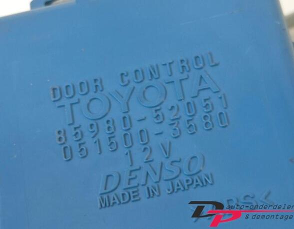 Central Locking System TOYOTA Yaris (NCP1, NLP1, SCP1)