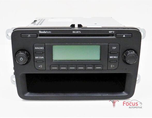 P11648668 CD-Radio SKODA Fabia II (5J) 5J0035152A