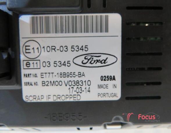 P17628334 CD-Radio FORD Fiesta VI (CB1, CCN) 10R035345