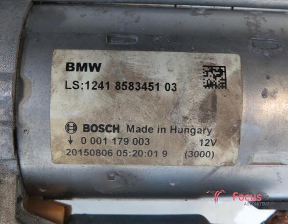 P18011362 Anlasser BMW 1er (F20) 12418583451